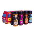 Hot sauce gift box Firetruck 4x exotic - Pilt 3